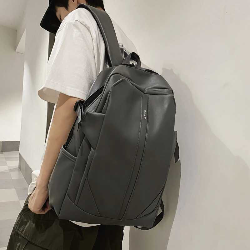 Big Capacity Teenager Leisure School Book Laptop Backpack Female Casual Travel Street Simple Cloth Daily Knapsack Bag 241107