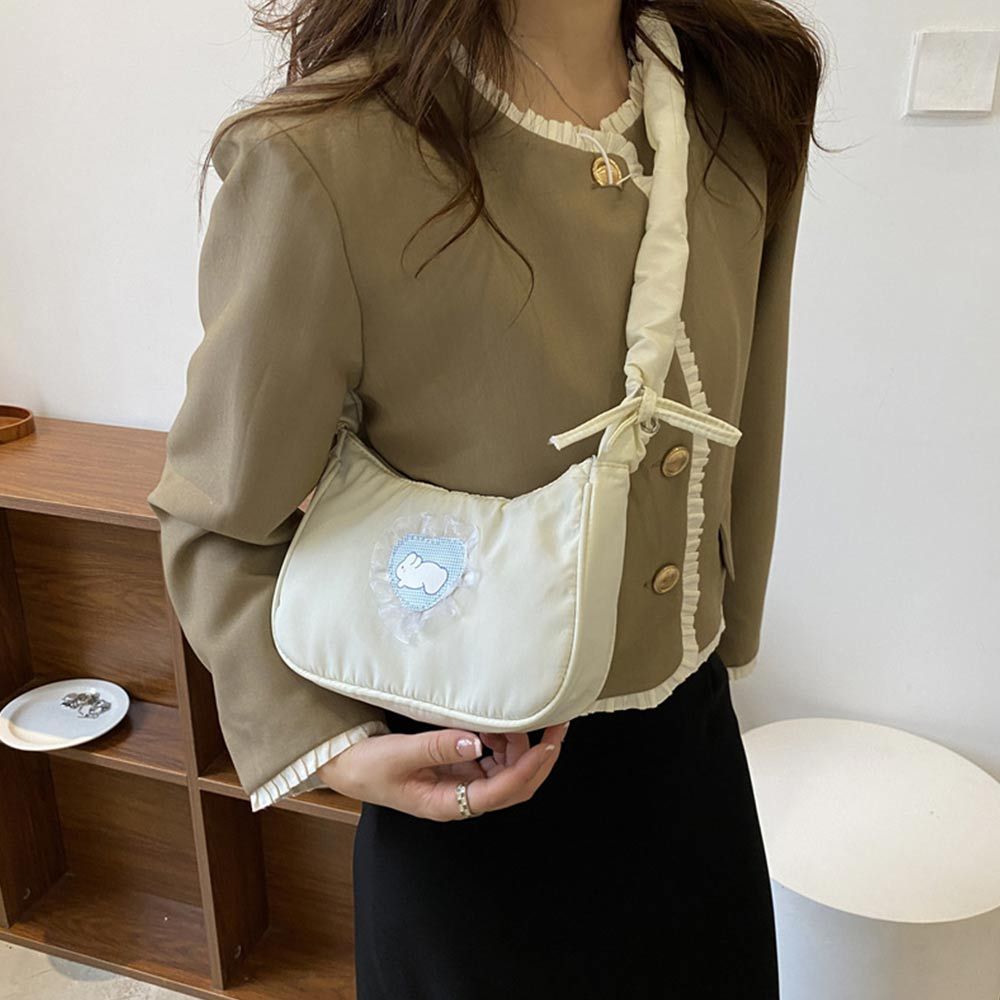 Fashion Women Shoulder Bags Nylon Sling Bag Female Cute Lace Crossbody Clutch Handbags Messenger Handbags
