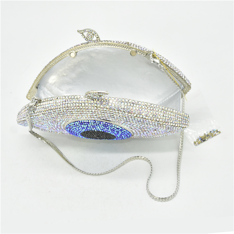 Ladies Party Small Purse Women Evening Party Big Eye Diamonds Luxury Clutch Fashion Rhinestone Wedding Party Clutch Evening Bags
