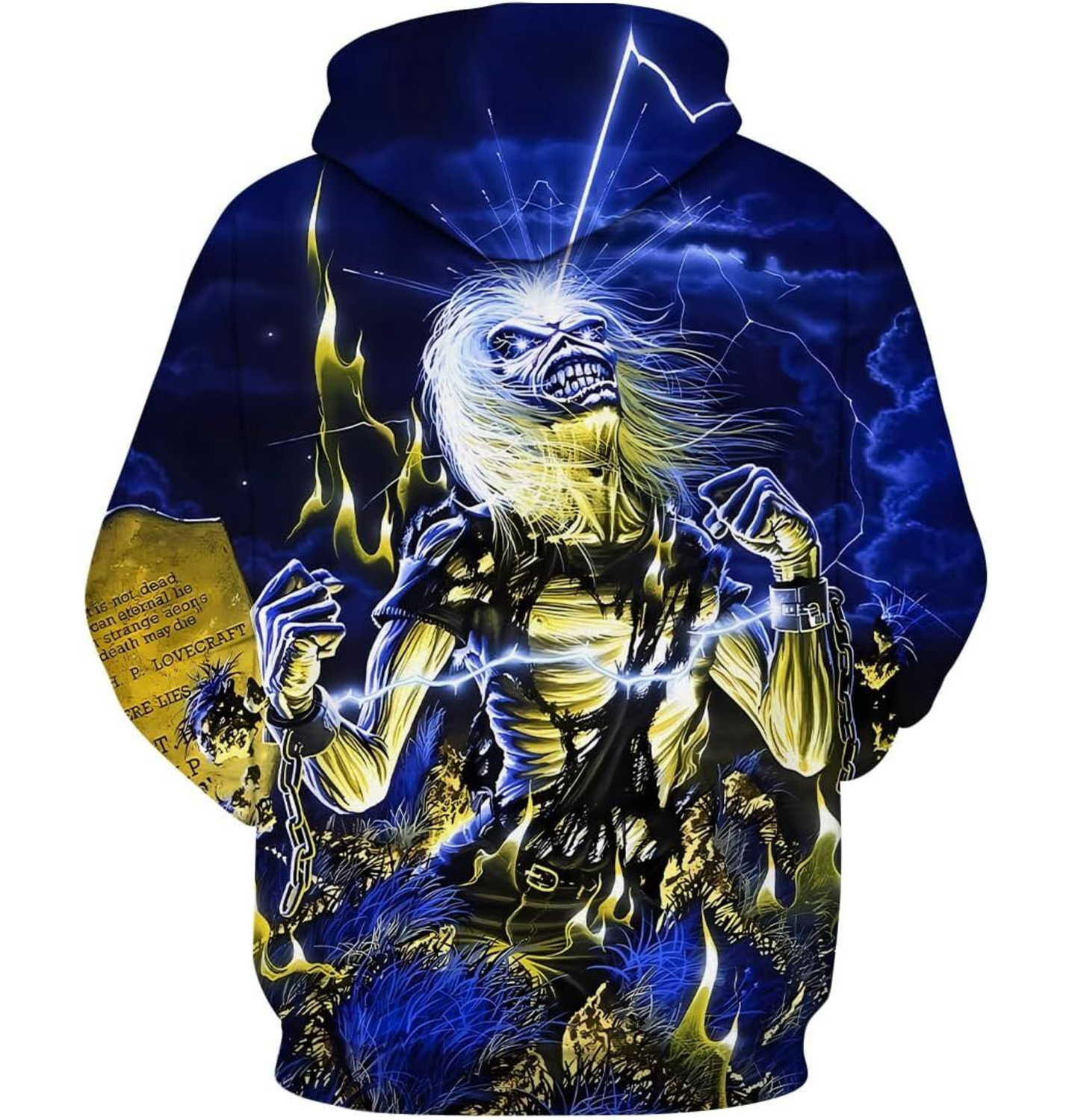 Hoodie for Mens Womens Funny Skull Sweatshirt Novelty Band Theme Hoodie Graphic Hoodies sweatshirt Trendy patterns