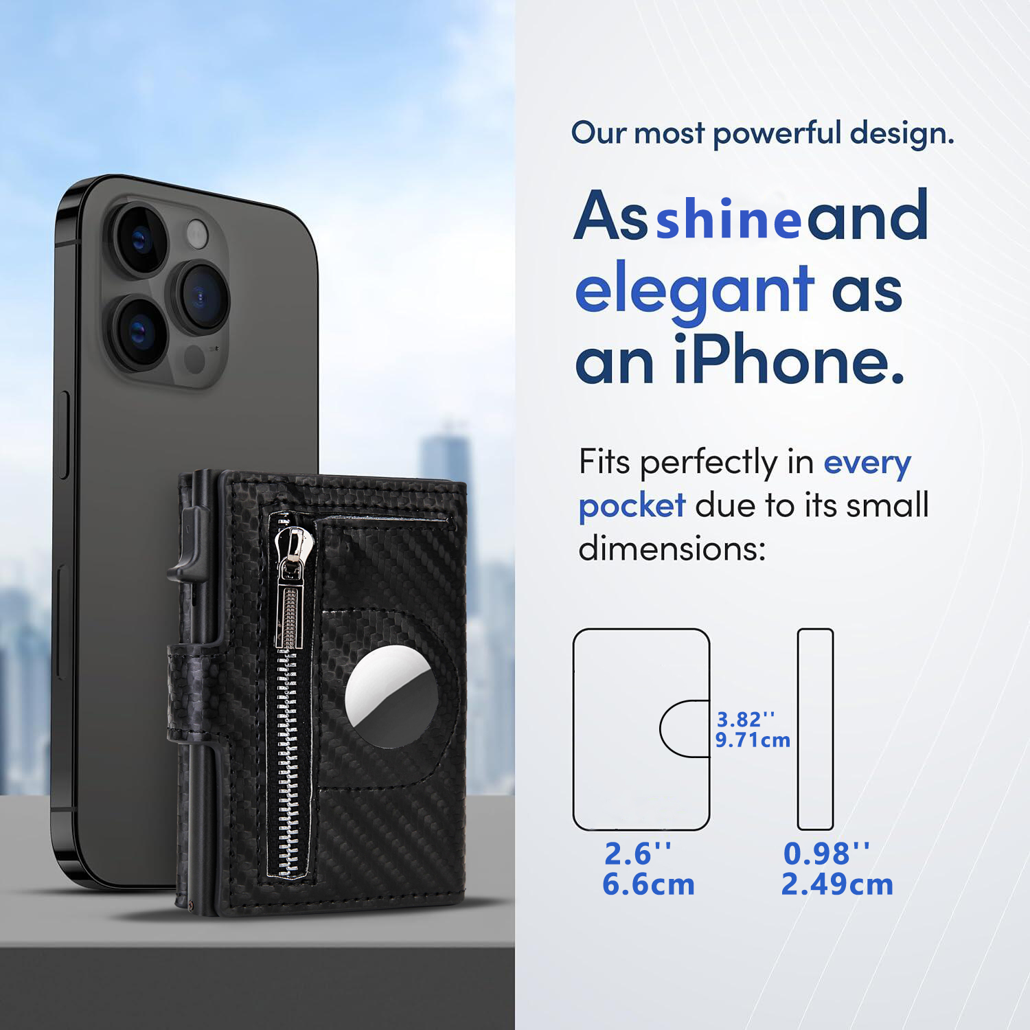 Rfid Credit Card Holder Men Wallets Carbon Fiber Cardholder Case Short Purse Small Slim Mini Wallets For Airtag Air Tag Tracker