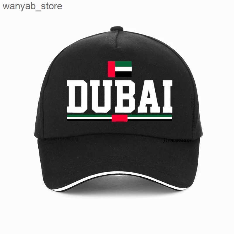 Ball Caps Fun Dubai baseball cap summer style cool breathable golf cap mens adjustable snap cap L240910