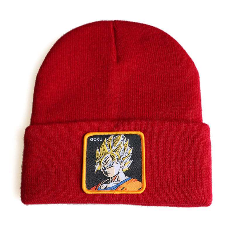 High quality design, men and women Anime Cartoon Knitted Hat Hip Hop Ski hat