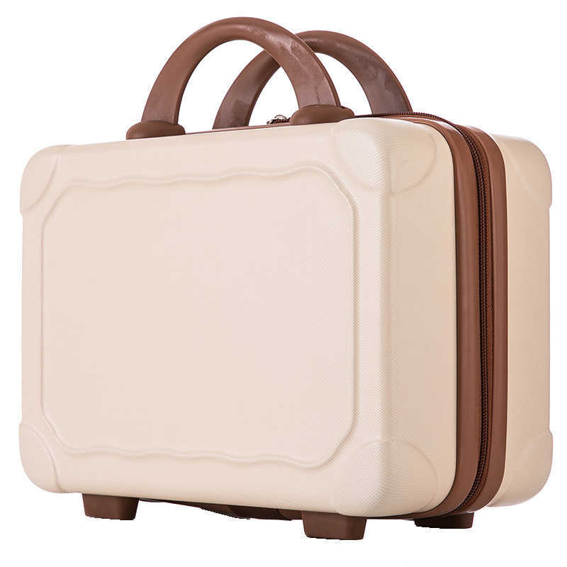 Suitcase, Makeup Bag, Small Box, Zipper, Women's Luggage, Short Distance Mini Storage Box, Luggage Accessory, Gift Bag