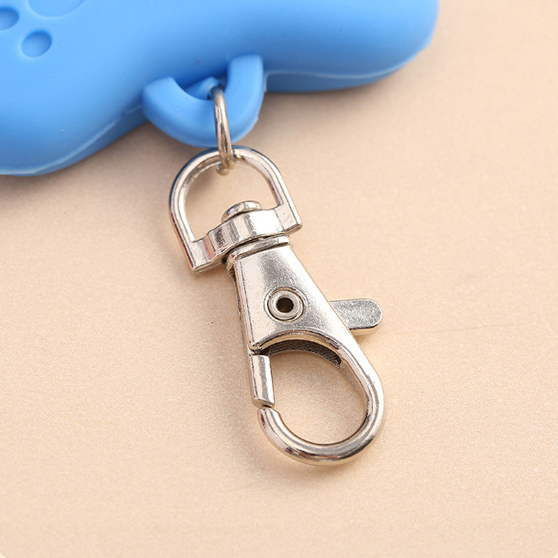 Dogs and cats pet silicone bone-shaped light-emitting pendants pet supplies explosive cross-border pet pendants light-emitting tags
