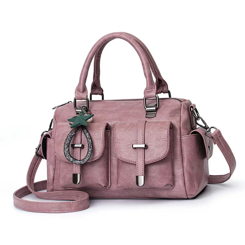 Fashionable and Elegant Soft Leather PU Women's Multi functional Shoulder Bag