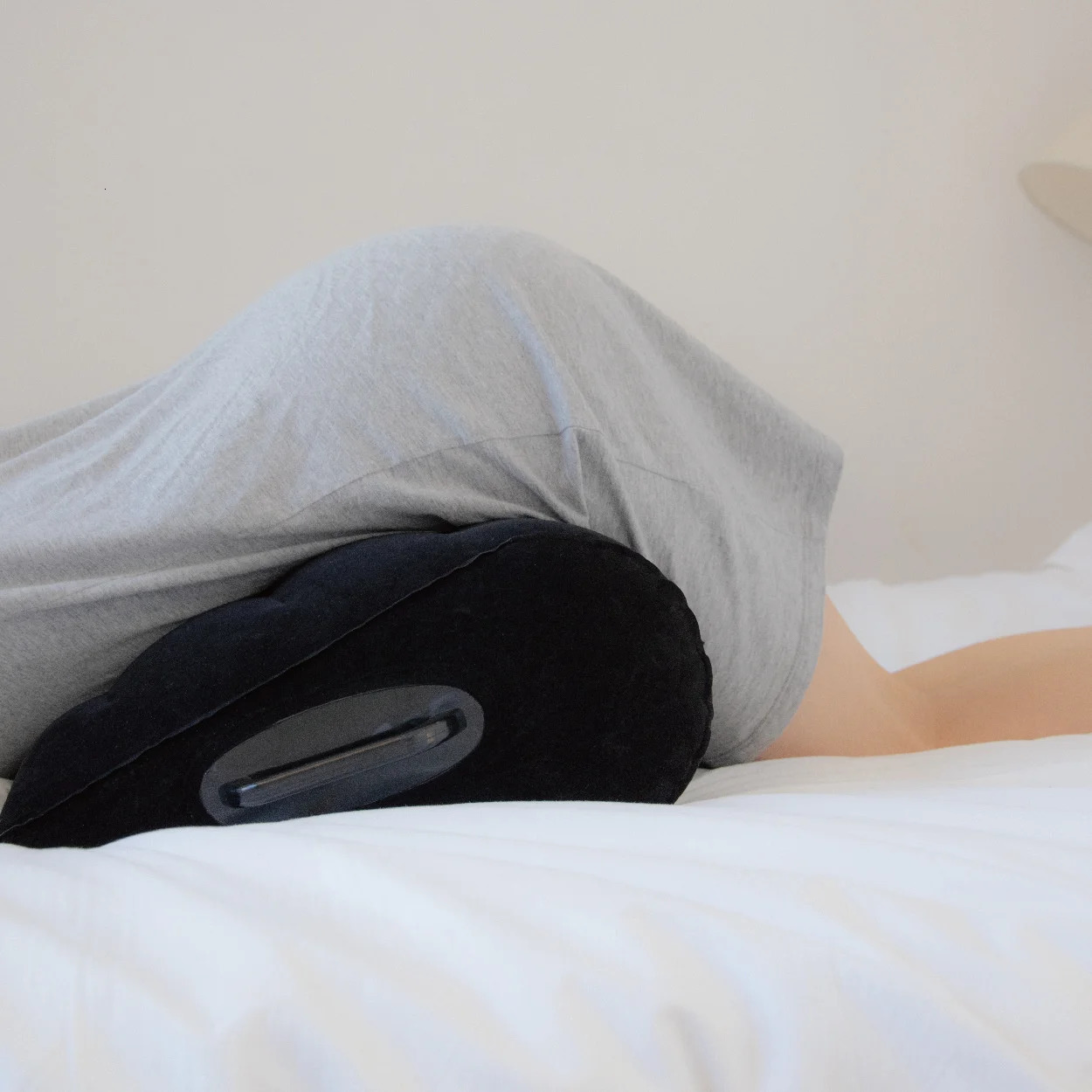 Folding fun love pillow cushion inflatable wedge position triangular furniture couple magic love game toy bed sofa 241107