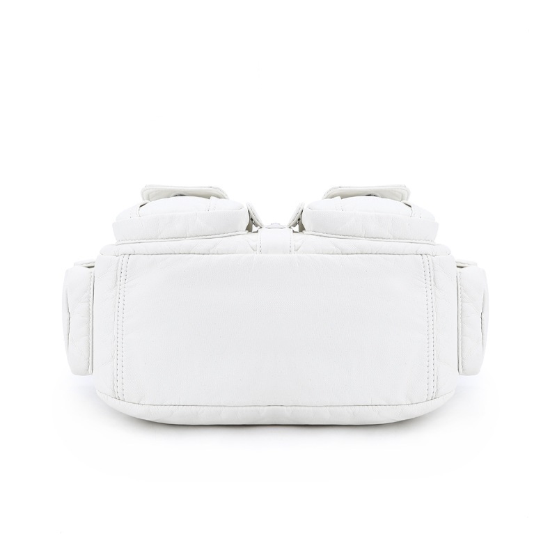 Women Small Handbags Satchel Top-handle Handbag PU Shoulder Bag 8”x11” Dumpling Pack Multi-pockets Shoulder Bags