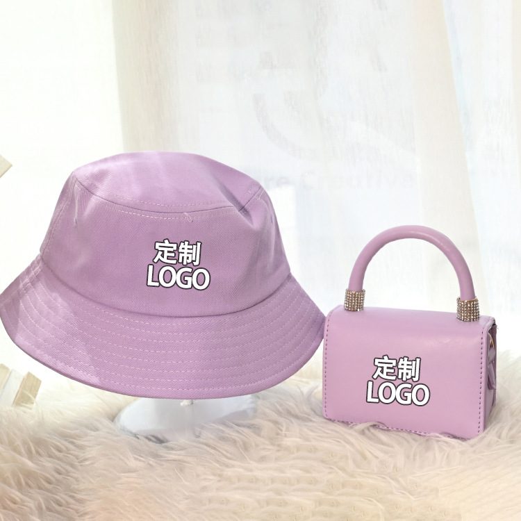 New Fashion Designer Women Chain Shoulder PU Bag Purses Ny Hat and Purses Set Ladies Handbags