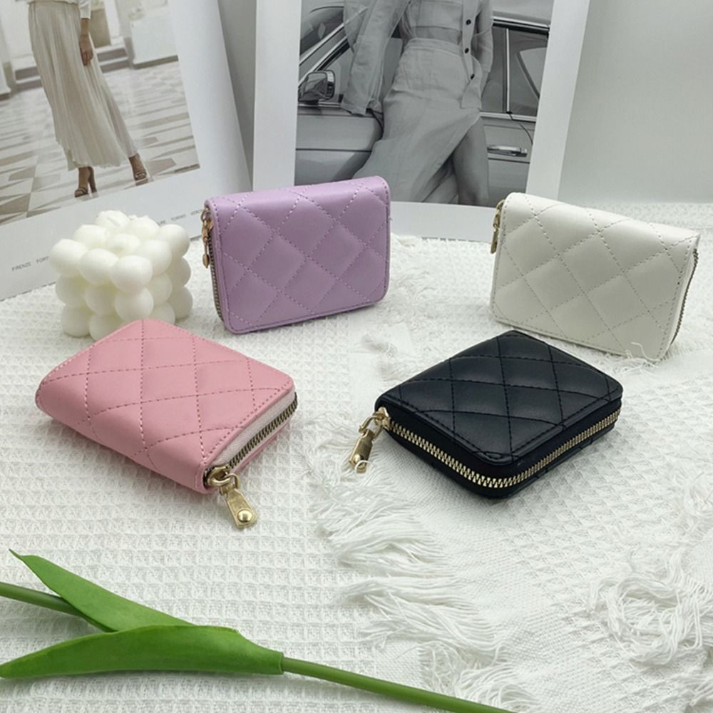 Fashion Women PU Leather Wallet Money Bag Card Holder Casual Ladies Small Purse Coin Clutches