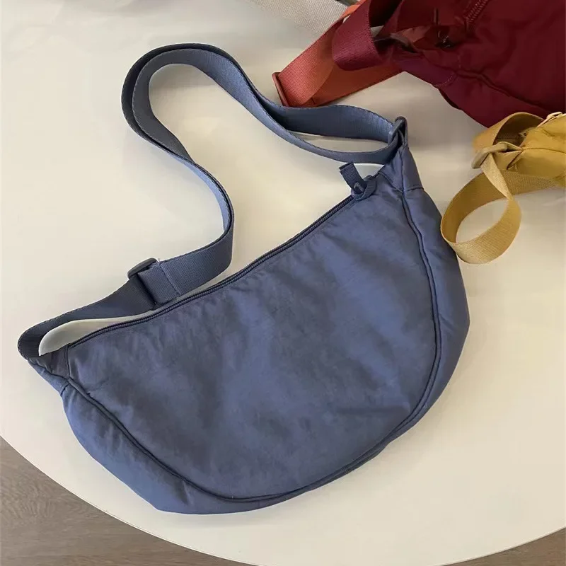 Summer New Nylon Waterproof All-match Messenger Bag Dumpling Bag Men and Women Multi-color High-quality Shoulder Bag