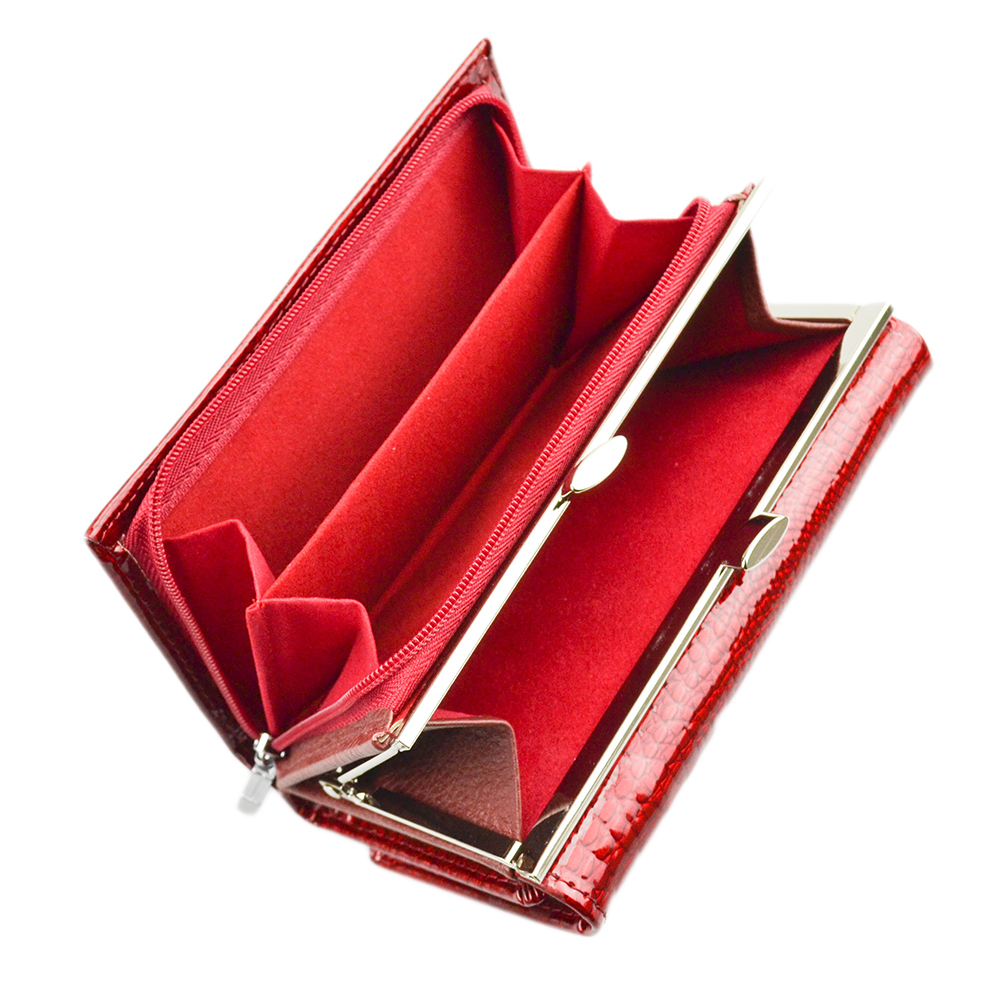 HH Women Luxury Brand Fashion Genuine Leather Fashion Short Wallet Female Alligator Hasp Lady Coin Purses Small Wallets