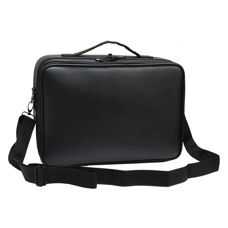 High quality waterproof womens PU leather makeup bag portable makeup bag large capacity makeup insert bag travel bag 241106