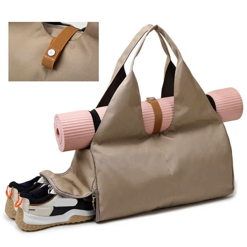 Womens bags yoga exercises womens swimming accessories fitness training weekend shoes pockets womens luggage 241106