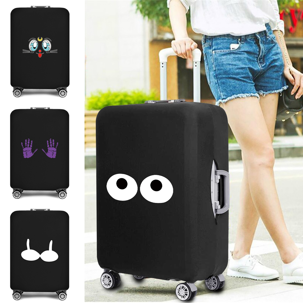 2022 Luggage Cover Travel Suitcase Protective Cover for Apply To 18 '' -28 '' Trolley Case Elastic Dust Cover Travel Accessories