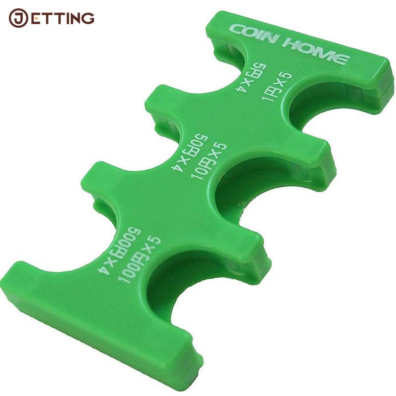 Coin Dispenser Coin Collection Purse Wallet Organizer Holder For Car Coin Changer Holder Mini Japan Coin Dispenser PP StorageBox