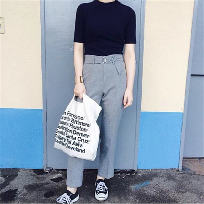 New arrival Canvas Bags American Woven Cotton AA City Shoulder Bag Letter Printed Cowboy Shopping Bag AAA Quality