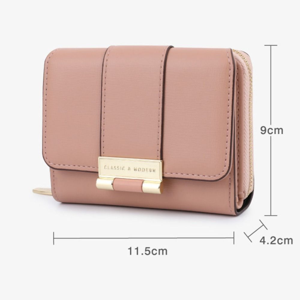 Fashion Women Wallets Small Wallets Zipper PU Leather Quality Female Purse Card Holder Wallet