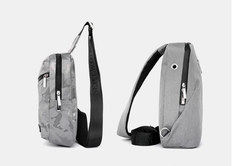Youth Chest bag male tide brand backpack camouflage small messenger bag men's fashion tide canvas 2020 new shoulder bag