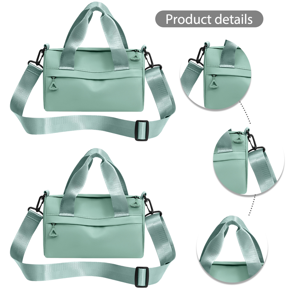 Women Fashion Shoulder Bag Solid Color Versatile Sling Bag Detachable Strap All-Match Satchel Bag Female Dating Bag