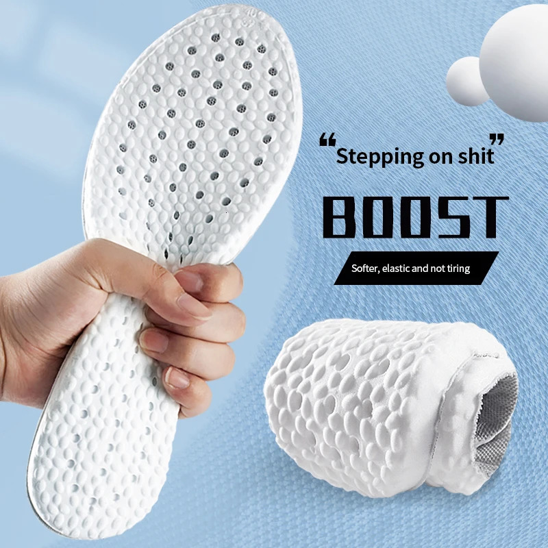 Sports shoe sole pad sports running shock-absorbing breathable deodorant PU soft cushion 241106