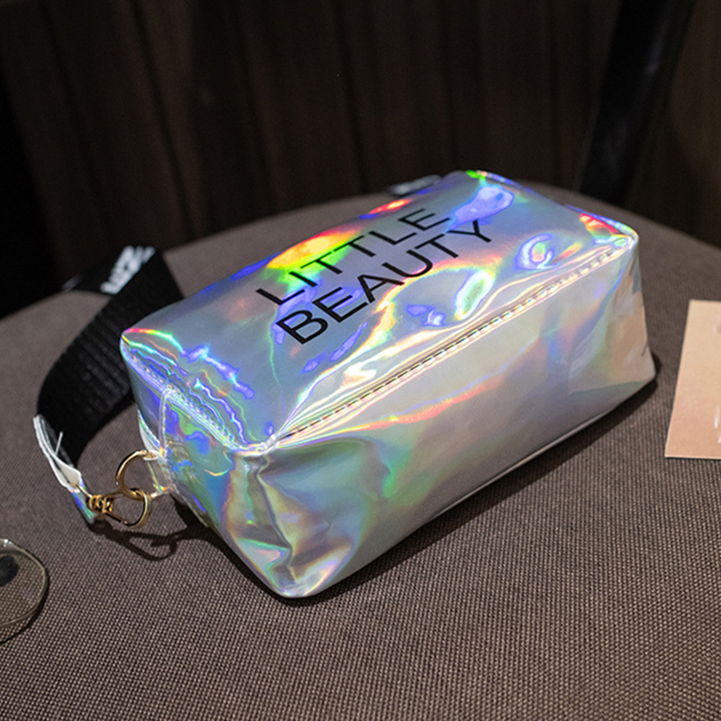 Fashion Ladies Messenger Bag Luxury Designer Hologram Small Phone Purse and Handbag For Women Laser Crossbody Shoulder Bag bolsa