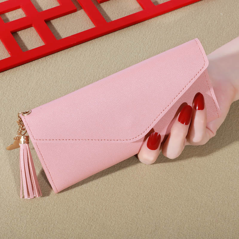 Wallet women's long style European and American fashionable women's wallet big brand handbag women's trendy bag