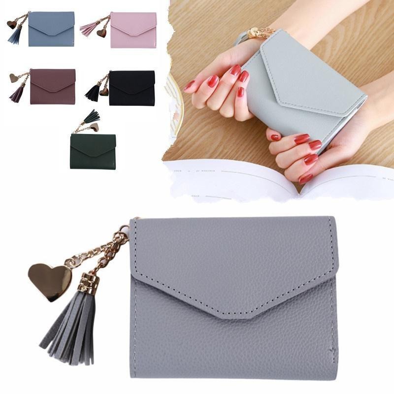 Women Small Wallet Purse Card Holder Zip Coin Handbag Wallets for