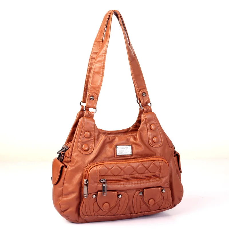 Women's European and American Women's Bag Trendy Large-capacity Shoulder Bag Portable Messenger Women's Bag
