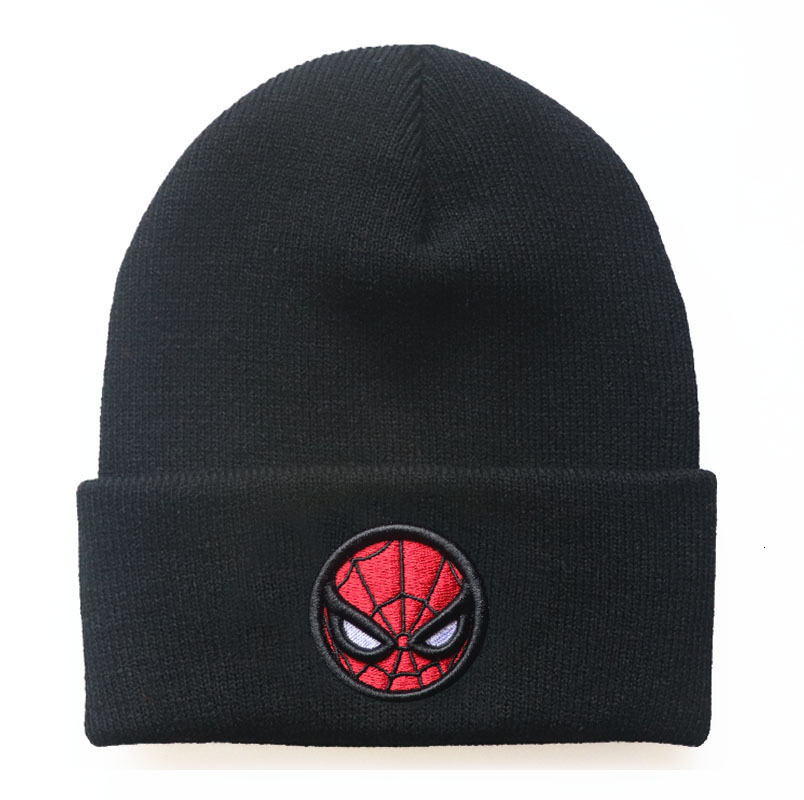 High quality design, men and women Cartoon Anime Embroidered Knitted Warm Cold Hat