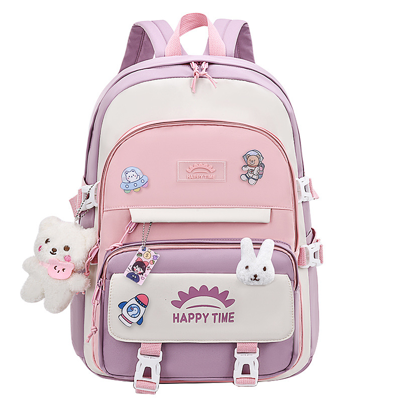 Primary School Backpack For Children Kawaii Girl School Bag Supplies Waterproof Children's Backpacks Mochila Mujer