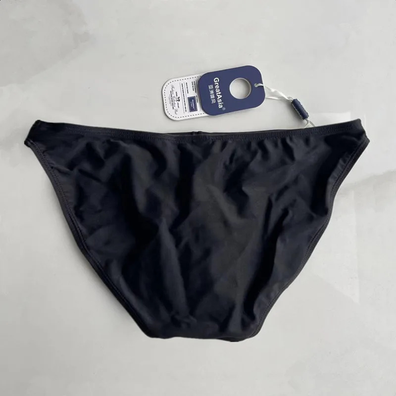 GreatAsian Mens Swim Briefs Ultra Low Waist Bikini Brazilian Slip Sexy Swimwear Beach Shorts Gay Cheeky Swimming Trunks Sunga 240407