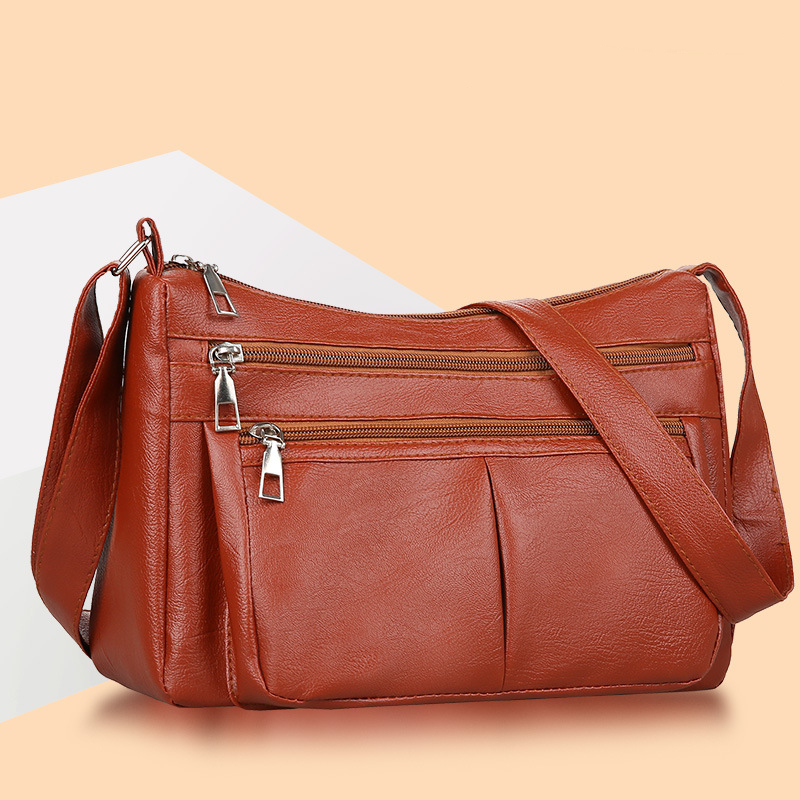 Women's Bag Trend Korean Handbags Designer Luxury Brand Ladies Shoulder Bags Soft Leather Fashion Versatile Crossbody Bag