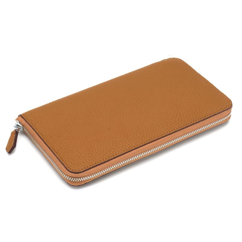 DONNAIN Minimalist Long Wallets Unisex Luxury Calfskin Full Grained Leather Travel Wallets Handmade Y2K Trendy Color Purse
