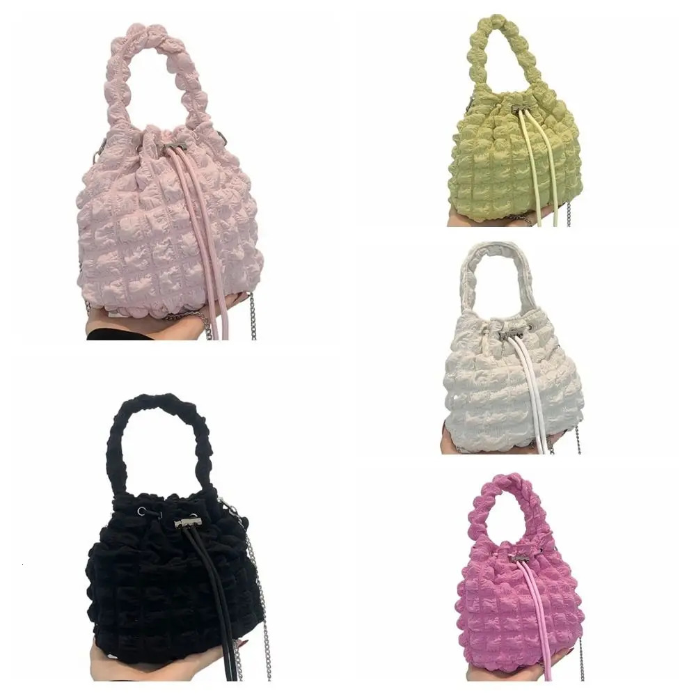 Home>Products>Fashion Y2K Inflatable Bucket Bag>Flat Nylon Drawstring Bag 241106