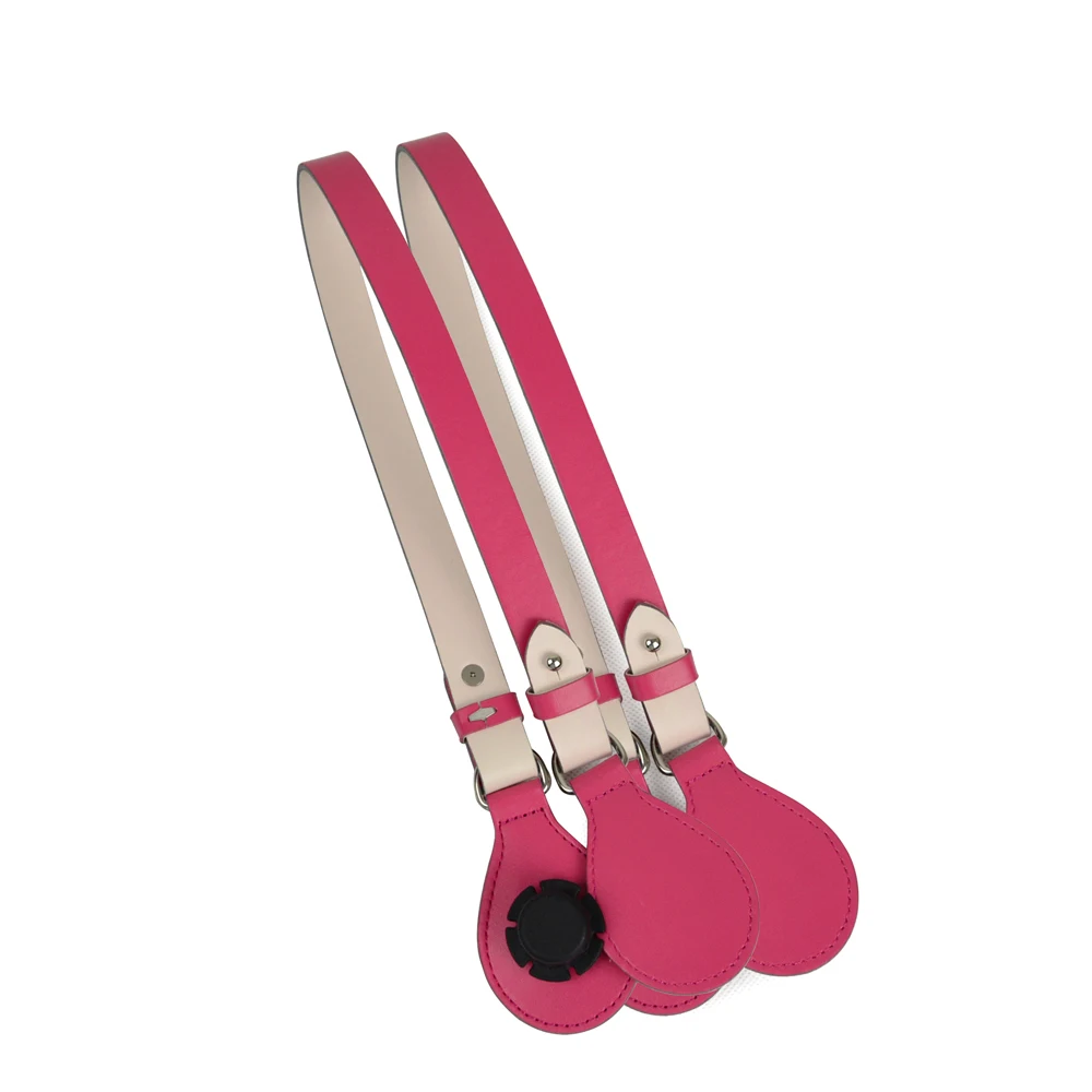 New Long Short Flat Handles with drop end for Obag Faux Leather Lacquer Handle Removable Drop End for O Bag OCHIC