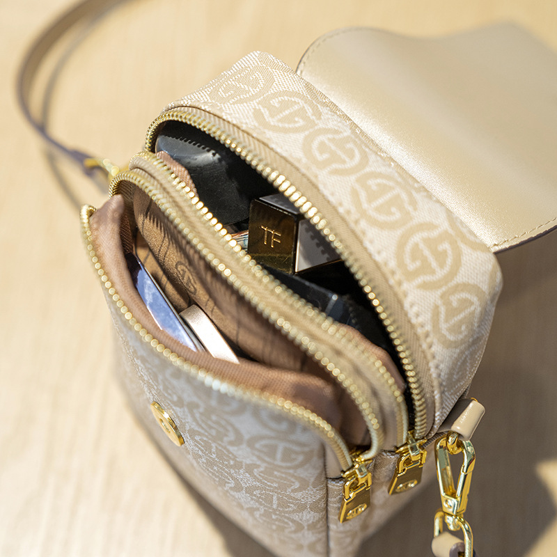 2025S Fashion Designer Women Crossbody Bag Ladies PU Leather Travel Mobile Phone Pouch Casual Mini Shoulder Bags