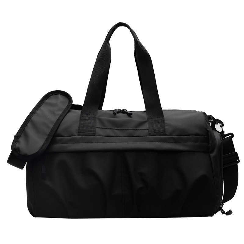 Travel bag with large capacity and dry wet separation crossbody bag. Travel bag with portable design for business trips. Large capacity luggage bag fo