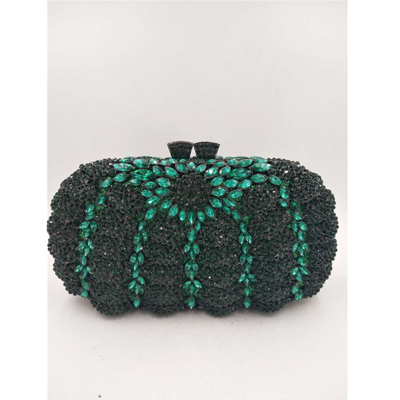 Latest Women Crystal Prom Clutch Purse Party Pearl Beads Clutch Bags Handmade Wedding Bags Female Prom Purse Bridal Shoulder Bag