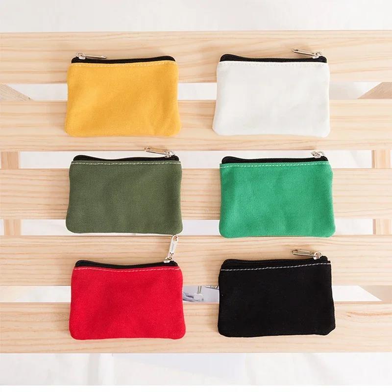 Mini Coin Key Bag Money Pocket Women Men Simple Coin Purse Small Wallet Kid Gift Pouch