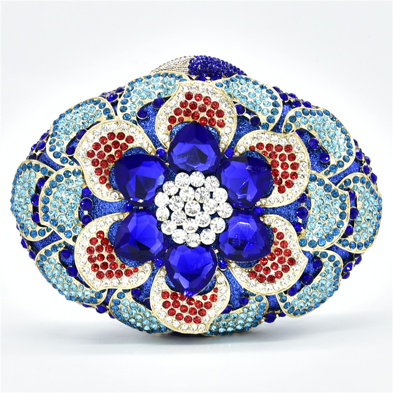 Women Formal Dinner Handbag Wedding Bridal Luxury Handbags Women Bags Design Bridal Clutches Elegant Party High Quality Metal