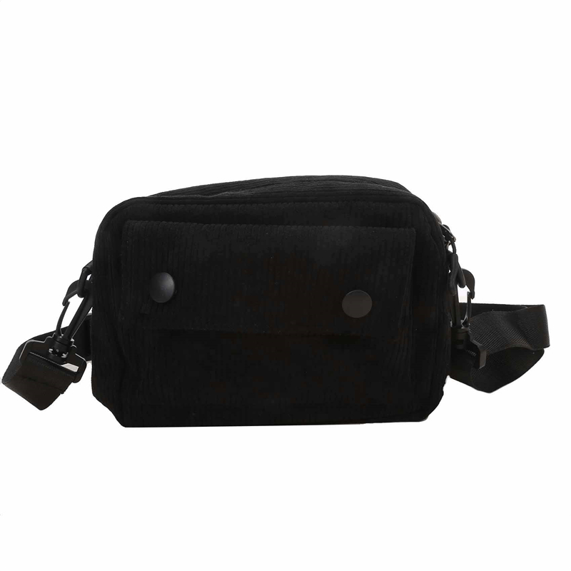 Women Bag Leisure Single Shoulder Messenger Bag Casual Corduroy Small Square Bag Mini Simple Women CrossBody Bag Purse Phone Bag
