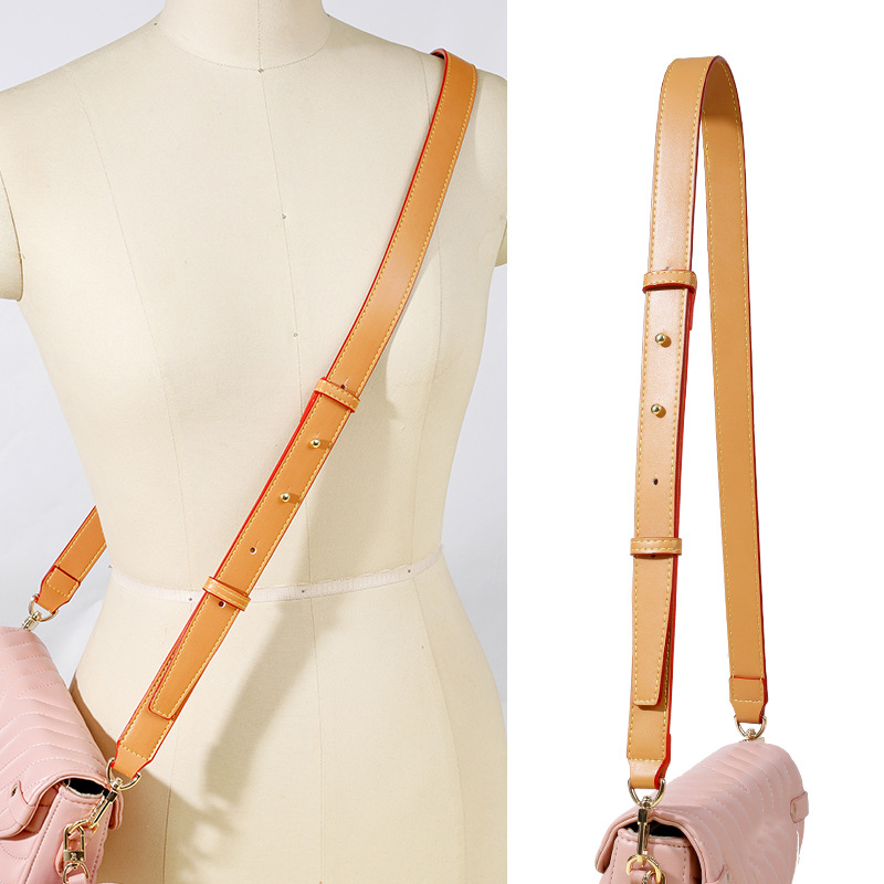 9 Styles Genuine Leather Bag Strap for Shoulder Straps Replacement Adjustable Long Belts Crossbody Detachable Bag Accessories