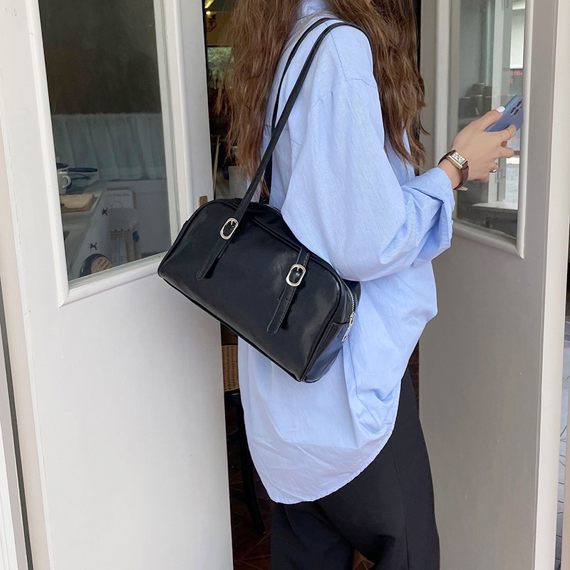 Tote Bag Shoulder Bag Niche Casual Underarm Bag Korean Version of The Wild Commuter Bag Women