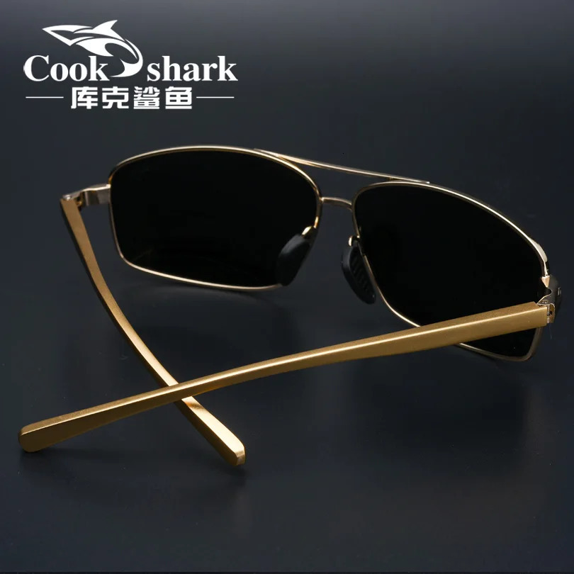Cook Sharks color changing sunglasses for men tidal polarized driving goggles night vision goggles 241106