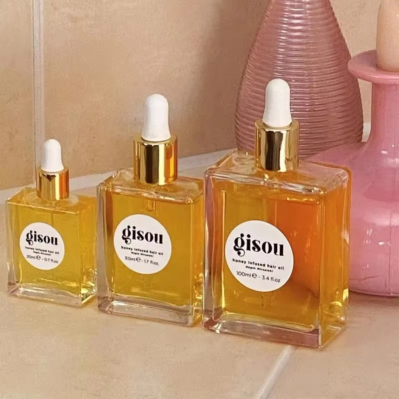 Gisou honey Fragrance spray 50ml moisturizes softens new wild rosess Essential Oil Hair Conditioner 20ml Free and Fast Ship