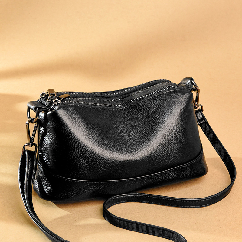 Designer Natural Leathe Women Shoulder Bags High Quality Soft Cowhide Fashion Handbags Women's bag Luxury Female Messenger Totes
