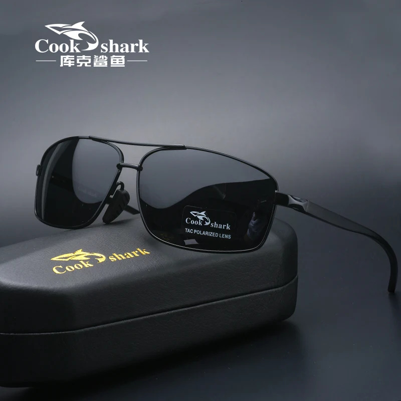 Cook Sharks color changing sunglasses for men tidal polarized driving goggles night vision goggles 241106