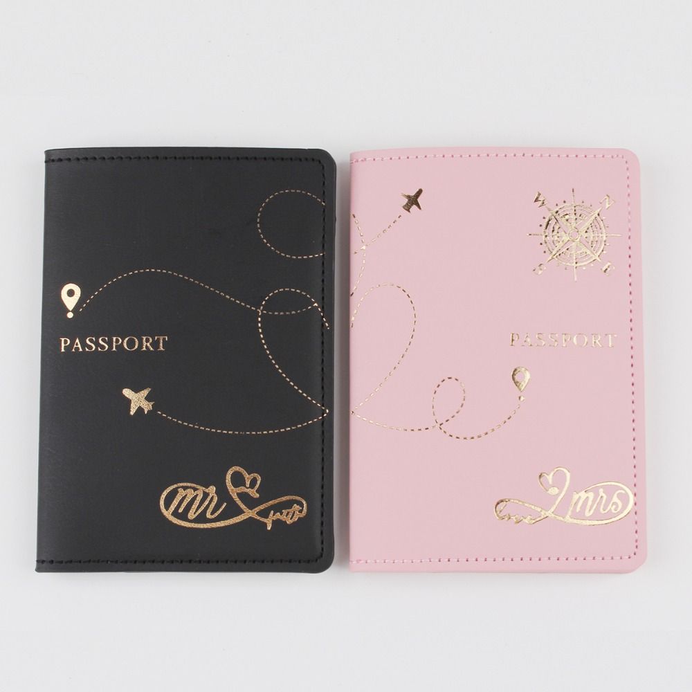 PU Leather Passport Cover Portable Waterproof Multi-card Document Credit Card Case Passport Holder Case Travel