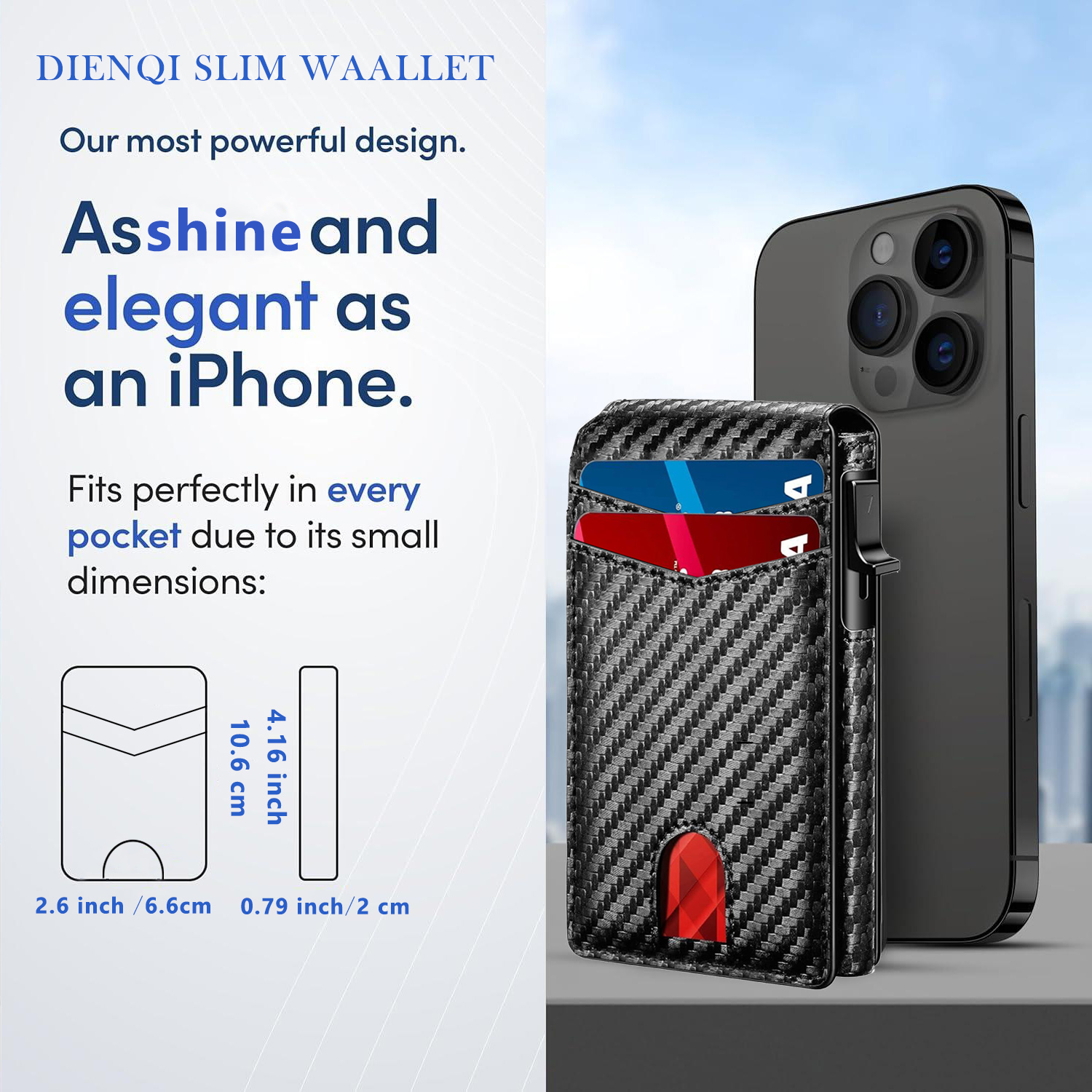 Anti RFID Credit Card Holder Wallets for Men Slim Thin Men Wallet Luxury Bank id Cardholder Case Minimalist Wallet Cartera Black